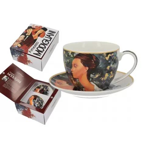 Filiżanka Carmani 250ml ze spodkiem - A. Modigliani, Lunia Czechowska